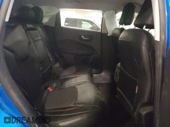 2018 Jeep Compass Trailhawk with VIN 3C4NJDDB3JT234532, listed as a Copart auction lot 55029605 with 99,614 mi miles and Salvage title. Bid and sale history available at DreamBid. Image 11.