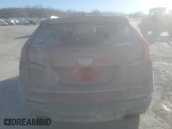 2021 Cadillac XT4 AWD Luxury with VIN 1GYFZBR46MF038668, listed as a Copart auction lot 42121925 with Not Provided miles and Salvage Title. Bid and sale history available at carsss.com. Image 6.