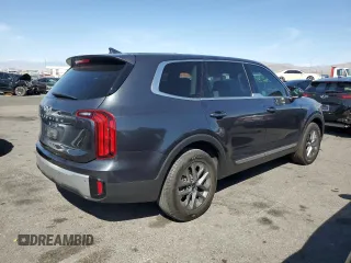 2024 Kia Telluride LX with VIN 5XYP24GC9RG482751, listed as a Copart auction lot 52924035 with 35,366 mi miles and Salvage title. Bid and sale history available at DreamBid. Image 3.