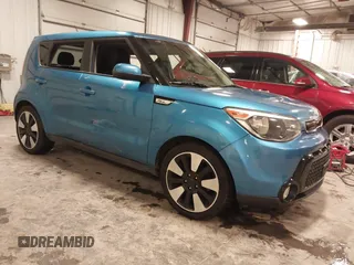 2016 Kia Soul + z VIN KNDJP3A51G7386182, wystawiony jako IAAI lot #41339753 z przebiegiem 144 526 mil mil oraz . Historia ofert i sprzedaży dostępna na DreamBid. Obrazek 1.