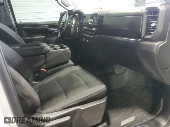 2023 GMC Sierra 1500 with VIN 1GTUUBE84PZ327510, listed as a Copart auction lot 51716385 with 30,590 mi miles and Salvage Title. Bid and sale history available at DreamBid. Image 12.