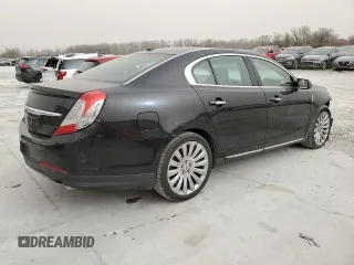 2015 Lincoln MKS with VIN 1LNHL9DK1FG600791, listed as a Copart auction lot 49575395 with 80,391 mi miles and Salvage Title. Bid and sale history available at carsss.com. Image 3.