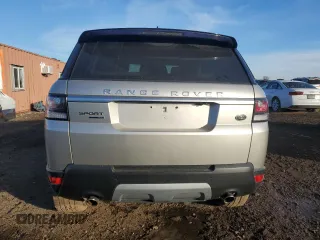 2017 Land Rover Range Rover Sport HSE with VIN SALWR2FV3HA164016, listed as a Copart auction lot 44345425 with 64,723 mi miles and Salvage Title. Bid and sale history available at carsss.com. Image 6.