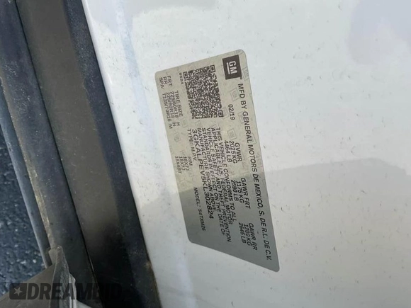 2019 GMC Terrain SLT z VIN 3GKALPEV5KL302824, wystawiony jako IAAI lot #42079258 z przebiegiem 146 971 mil mil oraz . Historia ofert i sprzedaży dostępna na DreamBid. Obrazek 1.