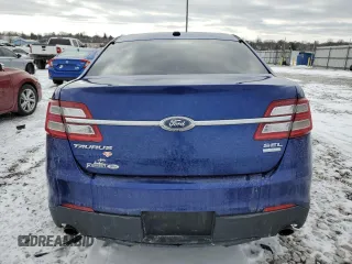 2015 Ford Taurus SEL with VIN 1FAHP2H85FG149725, listed as a Copart auction lot 46267395 with 132,437 mi miles and Salvage Title. Bid and sale history available at carsss.com. Image 6.