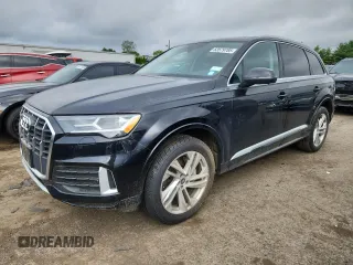 2021 Audi Q7 Premium с VIN WA1AJAF72MD015202, выставлен на аукционе Copart как лот 63579785 с пробегом 26 564 миль миль и Списание • Salvage title. История ставок и продаж доступна на DreamBid. Изображение 1.