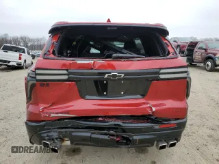 2024 Chevrolet Traverse FWD RS with VIN 1GNERLKS3RJ160044, listed as a Copart auction lot 43599455 with 6,448 mi miles and Salvage Title. Bid and sale history available at carsss.com. Image 6.