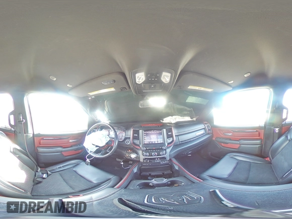 2019 Ram 1500 Rebel z VIN 1C6SRFET5KN580766, wystawiony jako Copart lot #54126805 z przebiegiem 129 515 mil mil oraz Szkoda całkowita • Salvage title. Historia ofert i sprzedaży dostępna na DreamBid. Obrazek 15.