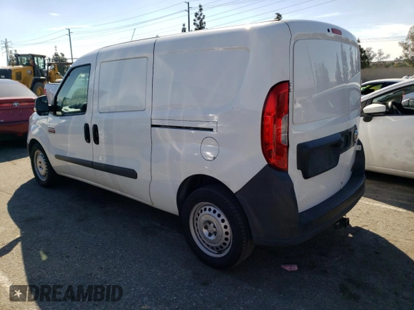 2018 Ram ProMaster City Cargo Tradesman with VIN ZFBERFAB3J6K02010, listed as a Copart auction lot 44203273 with 189,336 mi miles and . Bid and sale history available at DreamBid. Image 2.