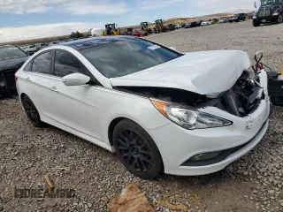 2014 Hyundai Sonata Limited with VIN 5NPEC4AB5EH827118, listed as a Copart auction lot 71737274 with 149,597 mi miles and Salvage Title. Bid and sale history available at DreamBid. Image 4.