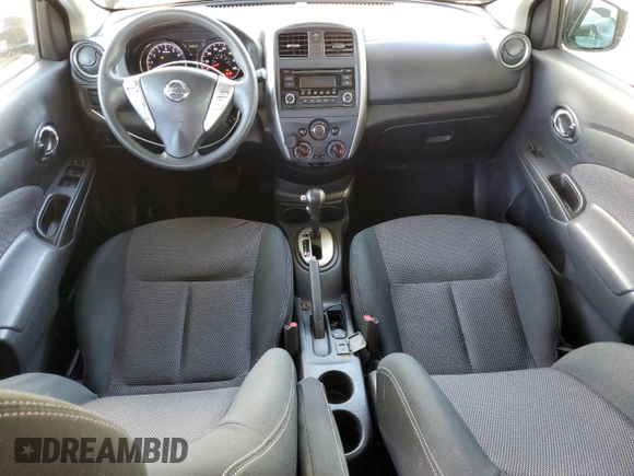 2015 Nissan Versa S Plus with VIN 3N1CN7AP6FL905117, listed as a Copart auction lot 48576895 with 44,815 mi miles and Salvage Title. Bid and sale history available at DreamBid. Image 8.