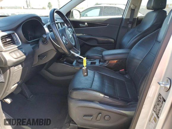 2018 Kia Sorento EX with VIN 5XYPH4A53JG385140, listed as a Copart auction lot 63948095 with 186,391 mi miles and Salvage title. Bid and sale history available at DreamBid. Image 7.