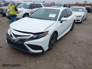 2022 Toyota Camry SE with VIN 4T1S11AK0NU660076, listed as a IAAI auction lot 41542703 with 36,861 mi miles. Bid and sale history available at carsss.com. Image 18.