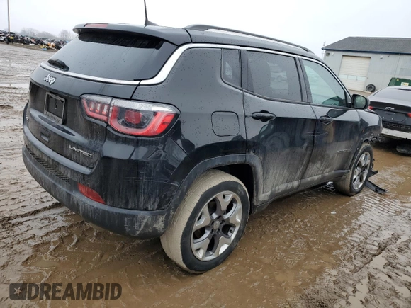 2020 Jeep Compass Limited with VIN 3C4NJDCB8LT223675, listed as a Copart auction lot 46897055 with 58,899 mi miles and Non Repairable. Bid and sale history available at carsss.com. Image 3.