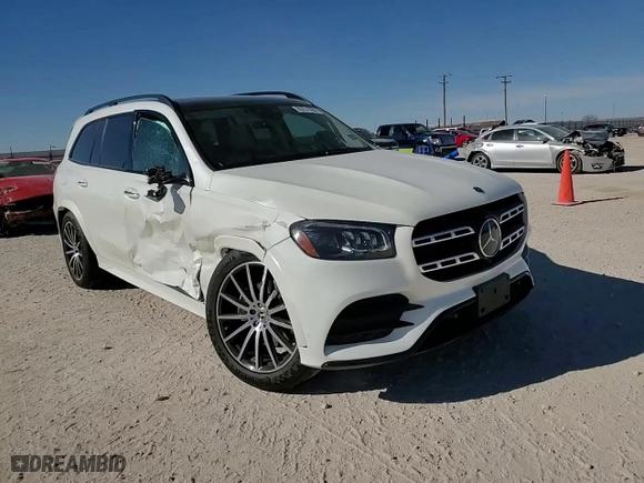 2023 Mercedes-Benz GLS with VIN 4JGFF5KE3PA989474, listed as a Copart auction lot 86731394 with 3,646 mi miles and Salvage Title. Bid and sale history available at carsss.com. Image 11.