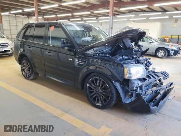 2011 Land Rover Range Rover Sport HSE Lux with VIN SALSK2D43BA272849, listed as a Copart auction lot 50518695 with Not Provided miles and Salvage Title. Bid and sale history available at DreamBid. Image 4.
