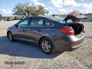 2017 Hyundai Sonata 2.4L z VIN 5NPE24AF6HH540980, wystawiony jako Copart lot #74983064 z przebiegiem 126 008 mil mil oraz Szkoda całkowita • Salvage title. Historia ofert i sprzedaży dostępna na DreamBid. Obrazek 2.