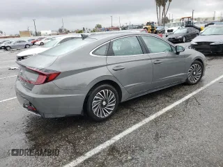 2021 Hyundai Sonata Hybrid Limited with VIN KMHL54JJ6MA020438, listed as a Copart auction lot 43614463 with 34,002 mi miles. Bid and sale history available at carsss.com. Image 3.
