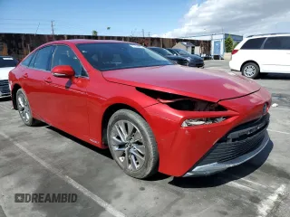 2021 Toyota Mirai XLE with VIN JTDAAAAA2MA003464, listed as a Copart auction lot 66150465 with 23,289 mi miles and Salvage title. Bid and sale history available at DreamBid. Image 4.