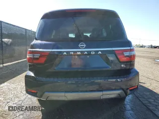 2023 Nissan Armada SL z VIN JN8AY2BD6P9693059, wystawiony jako Copart lot #57440335 z przebiegiem 60 956 mil mil oraz Czysty tytuł • Clean title. Historia ofert i sprzedaży dostępna na DreamBid. Obrazek 6.