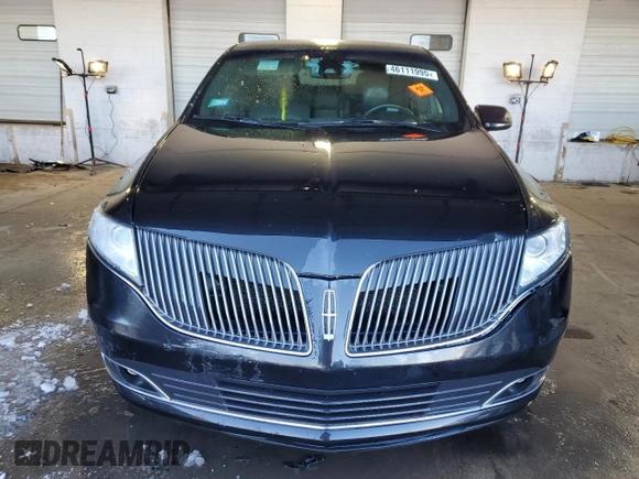2015 Lincoln MKT with VIN 2LMHJ5NK4FBL01062, listed as a Copart auction lot 46111995 with 76,509 mi miles and Salvage Title. Bid and sale history available at DreamBid. Image 5.