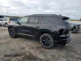 2024 Chevrolet Traverse AWD RS with VIN 1GNEVLKS5RJ141507, listed as a Copart auction lot 80183974 with 14,219 mi miles and Clean Title. Bid and sale history available at carsss.com. Image 2.