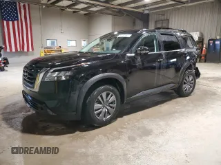 2025 Nissan Pathfinder SV with VIN 5N1DR3BC6SC211846, listed as a Copart auction lot 52018735 with 8,884 mi miles and Clean title. Bid and sale history available at DreamBid. Image 1.