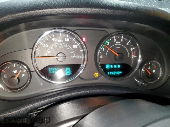 2016 Jeep Wrangler Unlimited Sport с VIN 1C4BJWDG2GL158106, выставлен на аукционе Copart как лот 59557565 с пробегом 114 242 миль миль и Списание • Salvage title. История ставок и продаж доступна на DreamBid. Изображение 9.