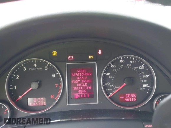 2008 Audi A4 2.0T z VIN WAUDF78E28A164524, wystawiony jako IAAI lot #42388121 z przebiegiem 98 525 mil mil oraz . Historia ofert i sprzedaży dostępna na DreamBid. Obrazek 7.
