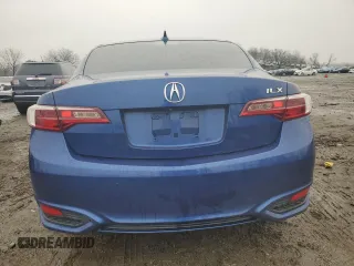 2016 Acura ILX w/Premium Pkg with VIN 19UDE2F70GA011878, listed as a Copart auction lot 84412454 with 110,116 mi miles and Salvage Title. Bid and sale history available at carsss.com. Image 6.