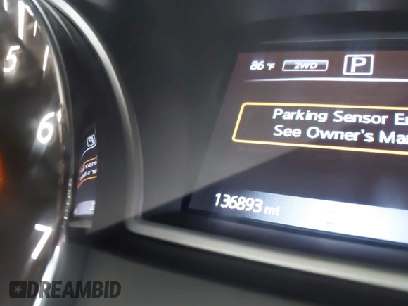 2018 Nissan Pathfinder SV with VIN 5N1DR2MM0JC609570, listed as a IAAI auction lot 42707055 with 136,893 mi miles and . Bid and sale history available at DreamBid. Image 16.