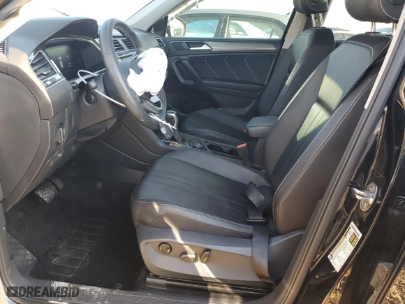 2022 Volkswagen Tiguan SE with VIN 3VV2B7AX5NM072373, listed as a Copart auction lot 45186335 with 48,159 mi miles and Salvage Title. Bid and sale history available at carsss.com. Image 7.