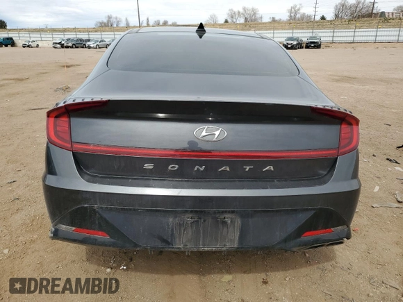 2020 Hyundai Sonata SEL z VIN 5NPEF4JA3LH000813, wystawiony jako Copart lot #50511305 z przebiegiem 57 424 mil mil oraz Szkoda całkowita • Salvage title. Historia ofert i sprzedaży dostępna na DreamBid. Obrazek 6.