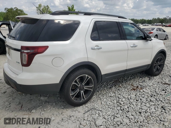 2013 Ford Explorer Sport with VIN 1FM5K8GT4DGB88254, listed as a Copart auction lot 54991815 with 179,845 mi miles and Clean Title. Bid and sale history available at carsss.com. Image 3.