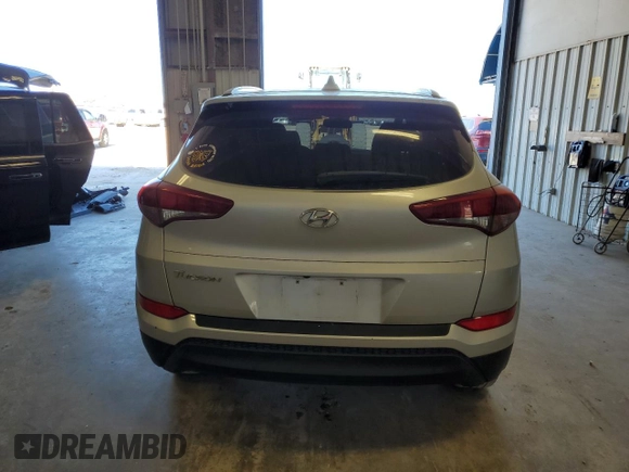 2018 Hyundai Tucson SEL Plus with VIN KM8J33A42JU760502, listed as a Copart auction lot 43236615 with 73,032 mi miles and Salvage Title. Bid and sale history available at carsss.com. Image 6.