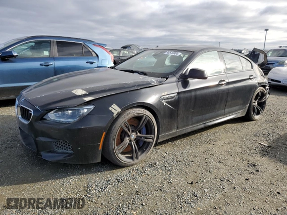 2017 BMW M6 with VIN WBS6E9C52HG437288, listed as a Copart auction lot 38576804 with 25,137 mi miles and Clean title. Bid and sale history available at DreamBid. Image 1.