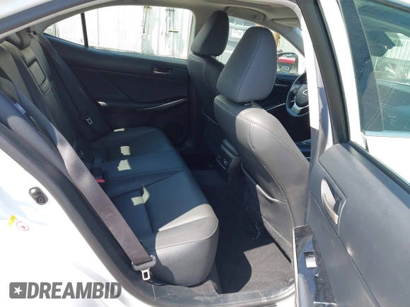 2017 Lexus IS 200t with VIN JTHBA1D20H5051051, listed as a IAAI auction lot 42142240 with 92,002 mi miles and . Bid and sale history available at DreamBid. Image 8.