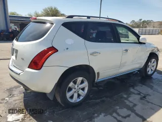 2006 Nissan Murano SL with VIN JN8AZ08T76W425816, listed as a Copart auction lot 47011795 with 254,473 mi miles and Salvage Title. Bid and sale history available at DreamBid. Image 3.