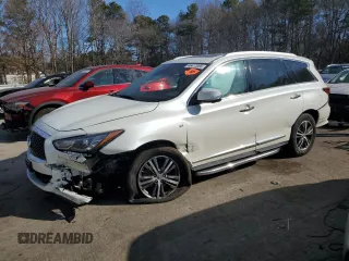 2019 Infiniti QX60 Pure с VIN 5N1DL0MN2KC504724, выставлен на аукционе Copart как лот 46477085 с пробегом 107 156 миль миль и Списание • Salvage title. История ставок и продаж доступна на DreamBid. Изображение 1.