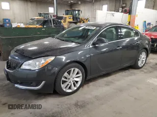 2014 Buick Regal Premium I with VIN 2G4GN5EXXE9225554, listed as a Copart auction lot 49454425 with 80,408 mi miles and Salvage Title. Bid and sale history available at carsss.com. Image 1.