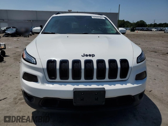 2016 Jeep Cherokee Altitude with VIN 1C4PJLCB8GW207480, listed as a Copart auction lot 62026585 with 124,229 mi miles and Salvage title. Bid and sale history available at DreamBid. Image 5.