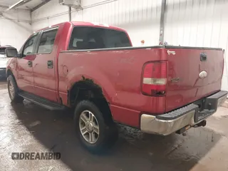 2008 Ford F-150 XLT with VIN 1FTPW14V18FB95124, listed as a IAAI auction lot 41419017 with 281,315 mi miles and . Bid and sale history available at DreamBid. Image 3.