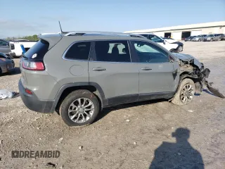 2020 Jeep Cherokee Latitude Plus with VIN 1C4PJLLBXLD581207, listed as a Copart auction lot 52283645 with 129,742 mi miles and Salvage Title. Bid and sale history available at carsss.com. Image 3.