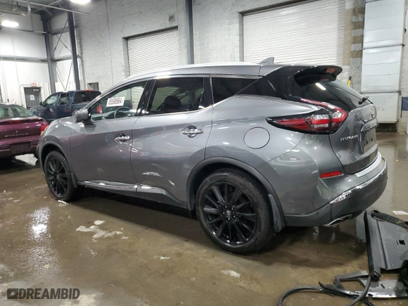 2023 Nissan Murano Platinum with VIN 5N1AZ2DS3PC125452, listed as a Copart auction lot 85588964 with 23,685 mi miles and Salvage Title. Bid and sale history available at carsss.com. Image 2.