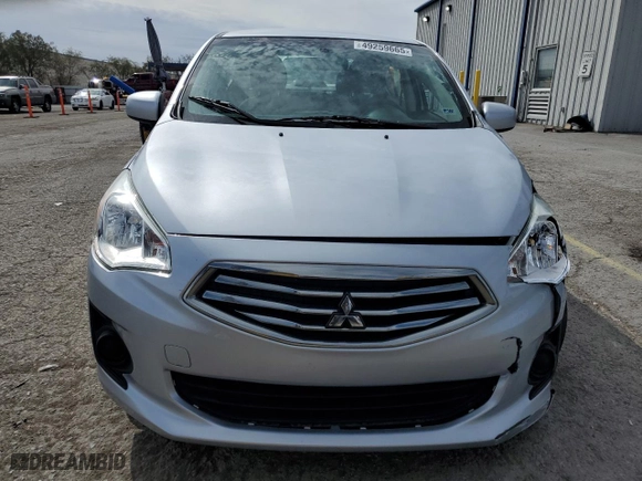 2019 Mitsubishi Mirage G4 ES with VIN ML32F3FJ3KHF14489, listed as a Copart auction lot 49259665 with 46,694 mi miles and Salvage Title. Bid and sale history available at carsss.com. Image 5.