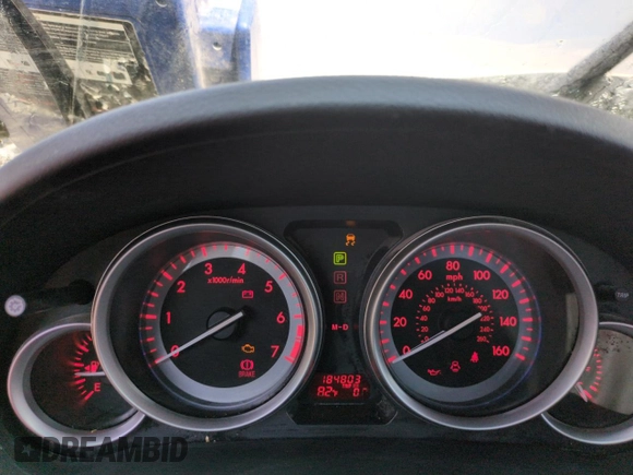 2011 Mazda 6 i Grand Touring with VIN 1YVHZ8CH1B5M02540, listed as a Copart auction lot 63671455 with 184,803 mi miles and Salvage title. Bid and sale history available at DreamBid. Image 9.