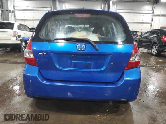2008 Honda Fit with VIN JHMGD37498S059494, listed as a Copart auction lot 45014305 with 83,361 mi miles and Salvage Title. Bid and sale history available at carsss.com. Image 6.