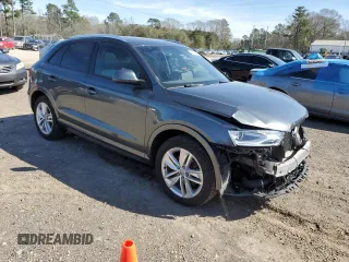 2018 Audi Q3 Premium with VIN WA1BCCFS2JR000826, listed as a Copart auction lot 41724573 with 45,713 mi miles. Bid and sale history available at carsss.com. Image 4.
