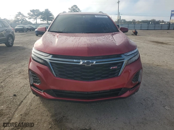 2023 Chevrolet Equinox RS with VIN 3GNAXMEG8PL249230, listed as a Copart auction lot 84646094 with 37,579 mi miles and Salvage Title. Bid and sale history available at carsss.com. Image 5.