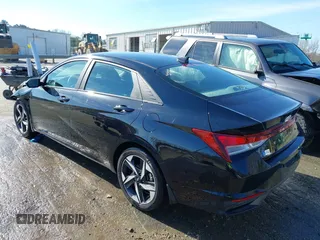 2023 Hyundai Elantra SEL with VIN KMHLS4AG7PU572241, listed as a IAAI auction lot 41489854 with 34,327 mi miles and . Bid and sale history available at DreamBid. Image 3.